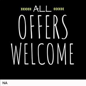 Please feel free to make a reasonable offer